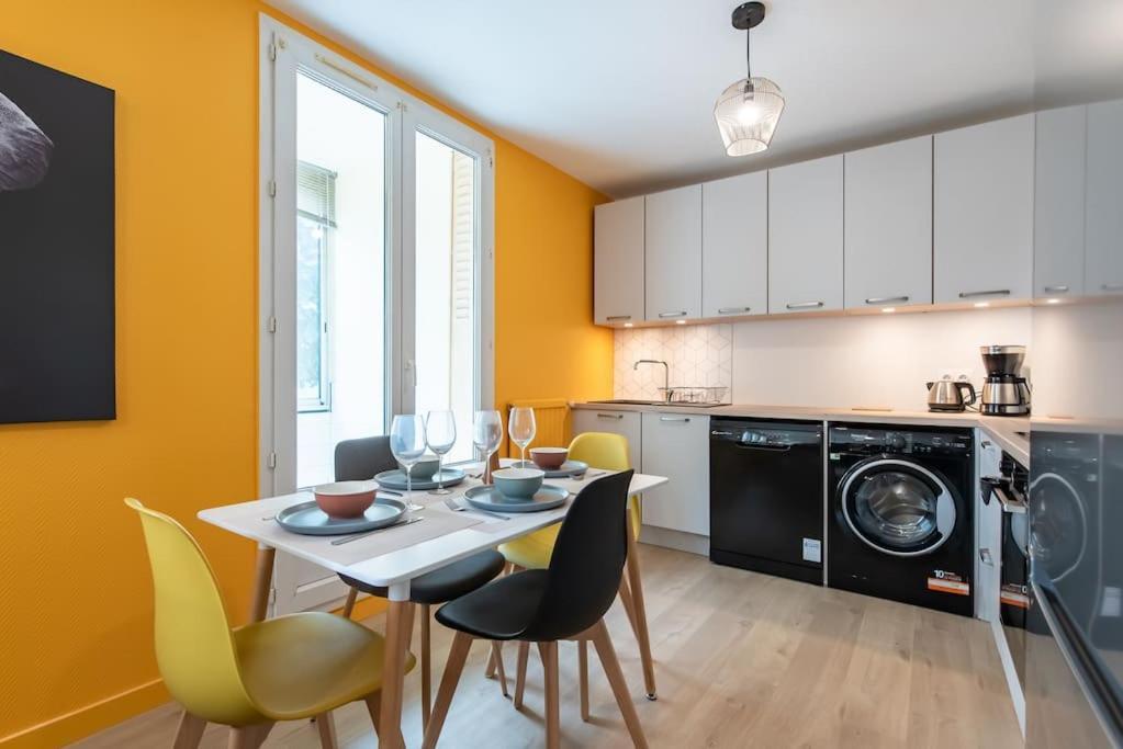 Appartement Renove Pour 6 Avec Parking Villeurbanne Exterior foto